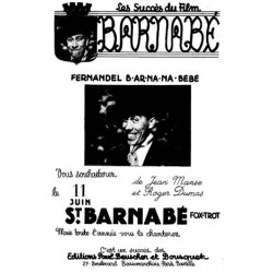 Partition BARNABE FERNANDEL