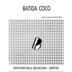Partition BATIDA COCO Pierre VASSILIU
