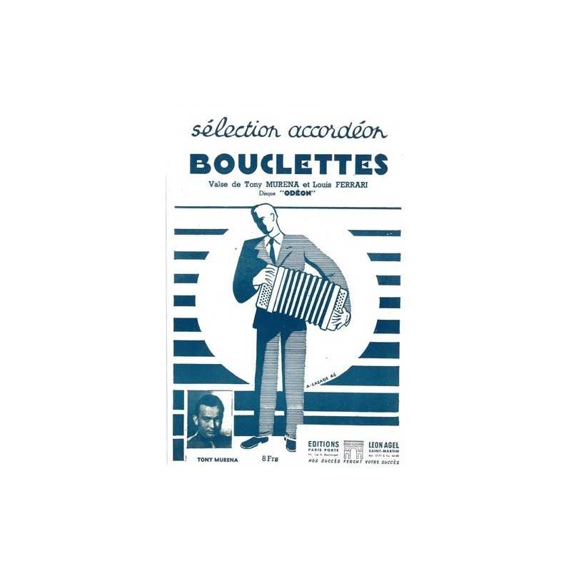 Partition BOUCLETTES Tony MURENA