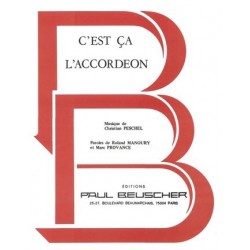 Partition C'EST CA L'ACCORDEON Christian PESCHEL