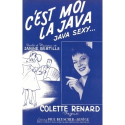 Partition C'EST MOI LA JAVA (JAVA SEXY…) Colette RENARD