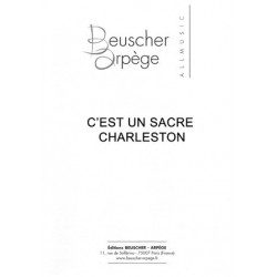 Partition C'EST UN SACRE CHARLESTON Marc PROVANCE