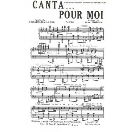 CANTA... POUR MOI