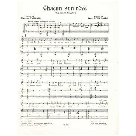 CHACUN SON REVE