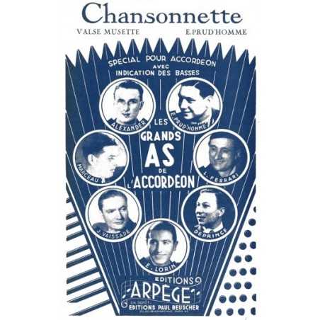CHANSONNETTE