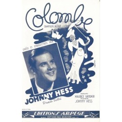 Partition COLOMBE Johnny HESS