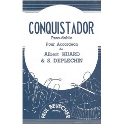 Partition CONQUISTADOR Albert HUARD