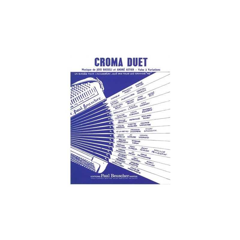 Partition CROMA DUET AIMABLE