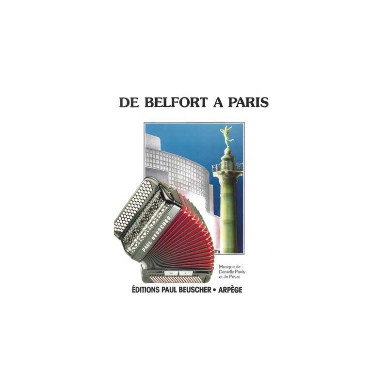 Partition DE BELFORT A PARIS Jo PRIVAT