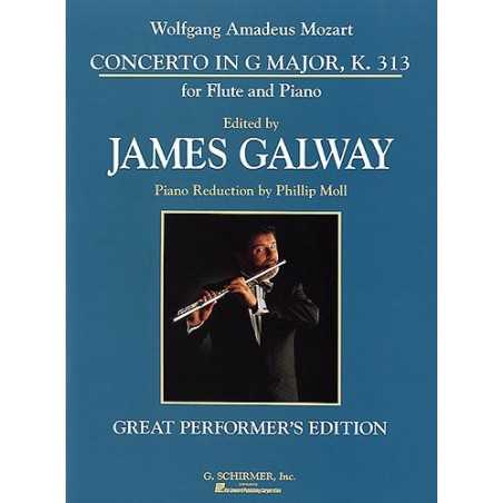 W.A. MOZART : CONCERTO IN G MAJOR FOR FLUTE AND ORCHESTRA K.313