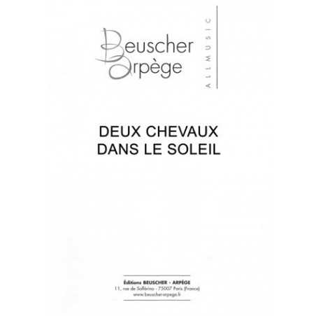DEUX CHEVAUX DANS LE SOLEIL (DOS CABALLOS EN EL SOL)