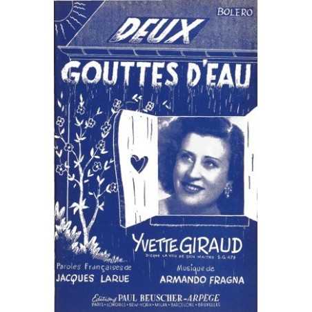 DEUX GOUTTES D'EAU (DUE GOCCE D'ACQUA)