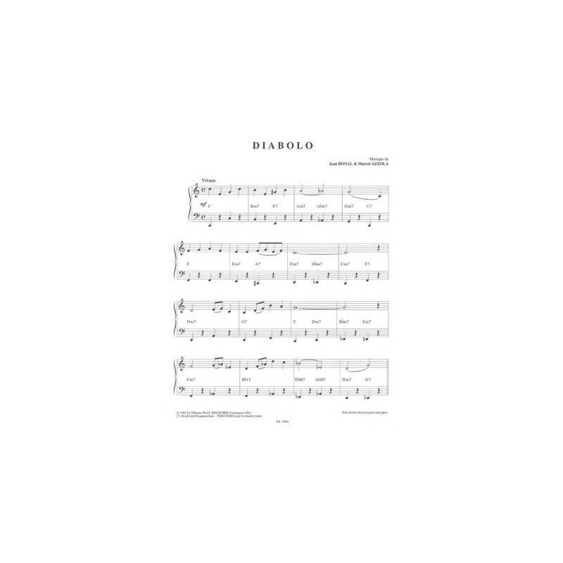 Partition DIABOLO Marcel AZZOLA