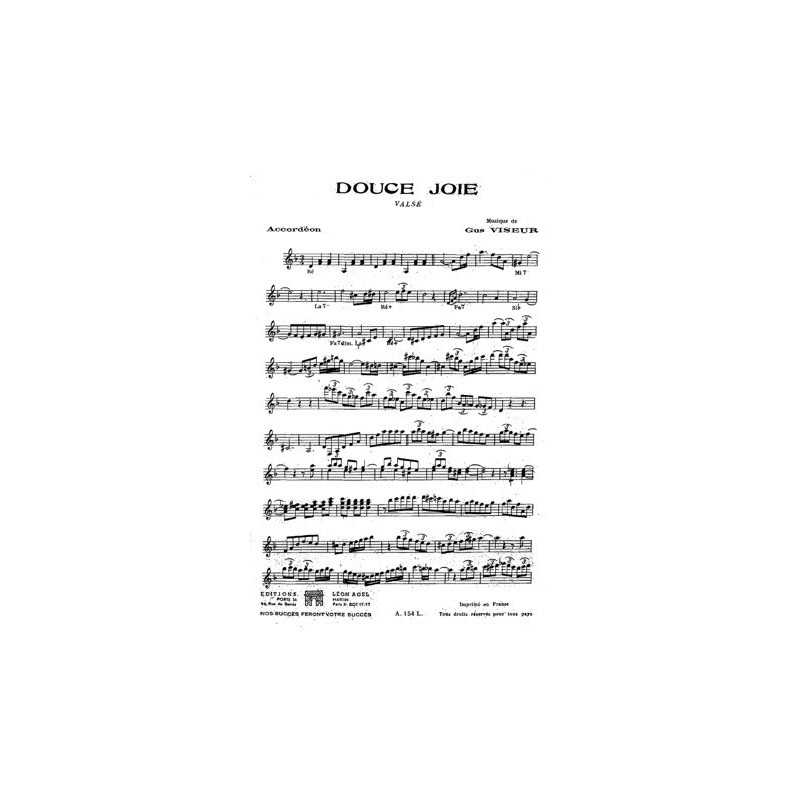 Partition DOUCE JOIE Gus VISEUR