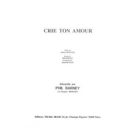 CRIE TON AMOUR