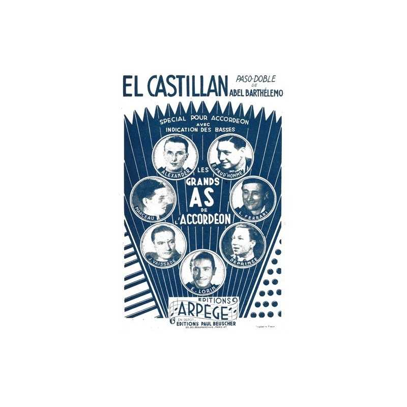 Partition EL CASTILLAN ALEXANDER