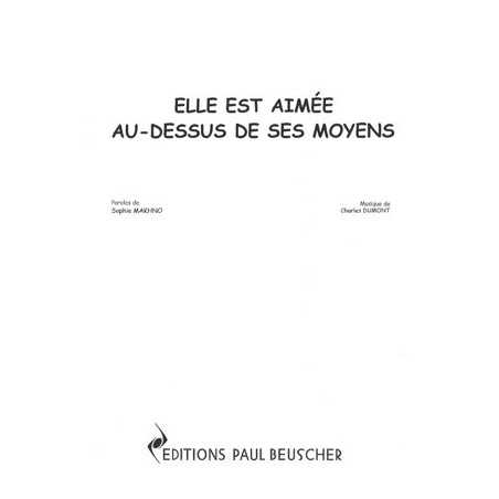 ELLE EST AIME AU-DESSUS DE SES MOYENS