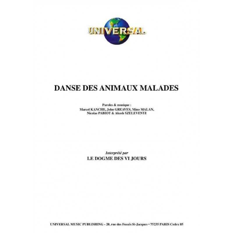 DANSE DES ANIMAUX MALADES