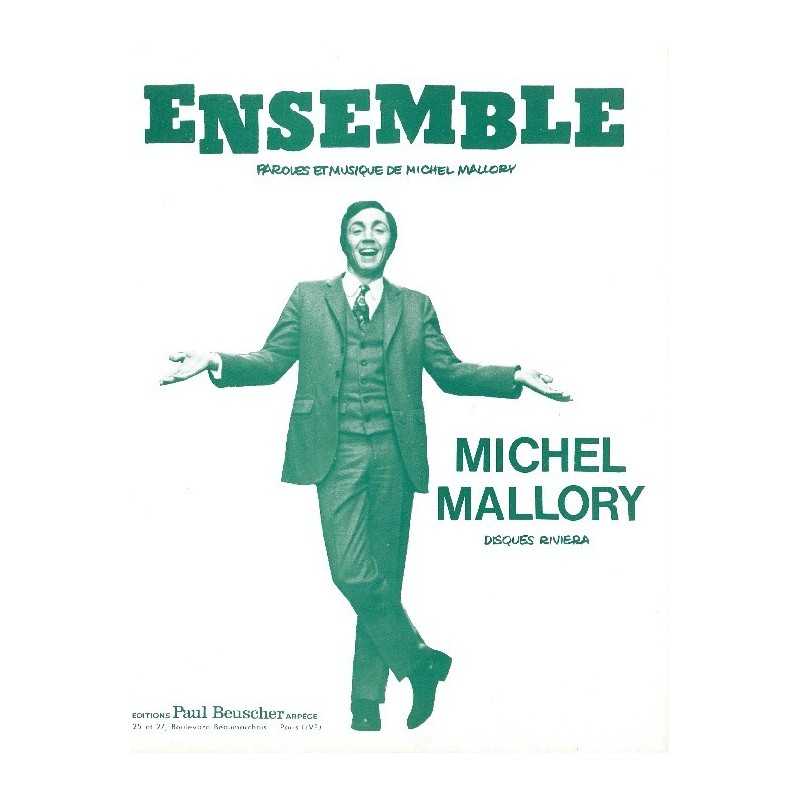 Partition ENSEMBLE Michel MALLORY