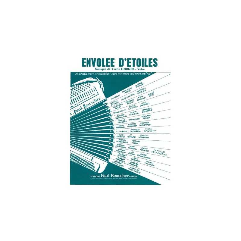 Partition ENVOLEE D'ETOILES Yvette HORNER