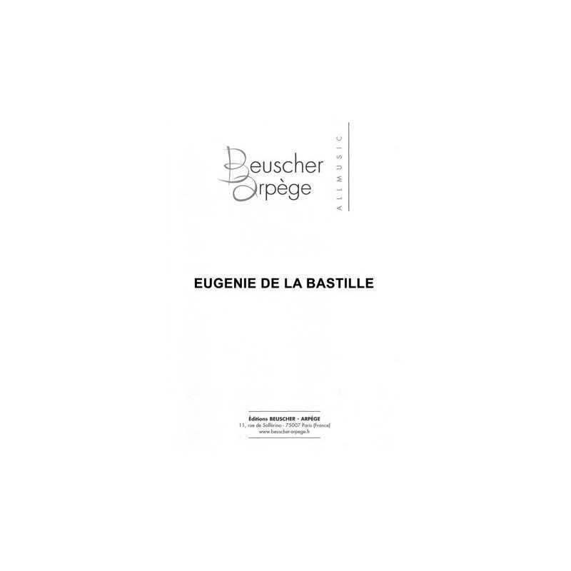 Partition EUGENIE DE LA BASTILLE Jo PRIVAT