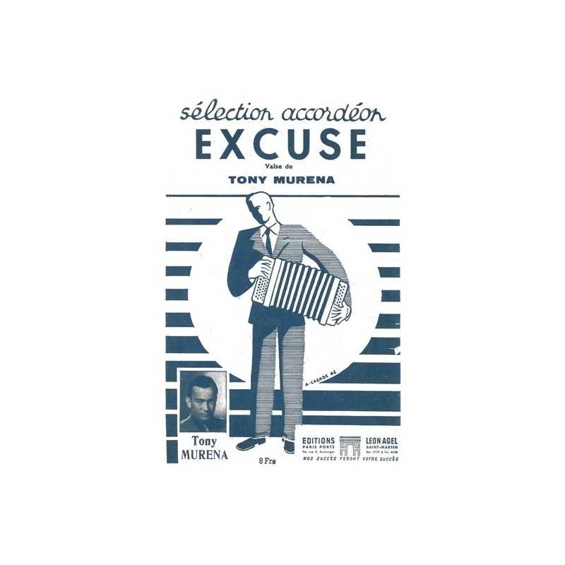 Partition EXCUSE Tony MURENA