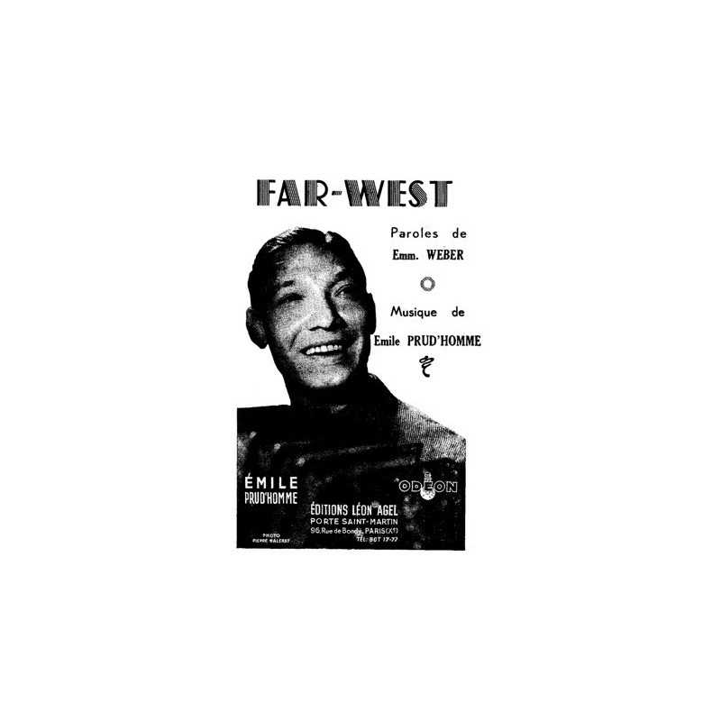Partition FAR-WEST Emile PRUD'HOMME