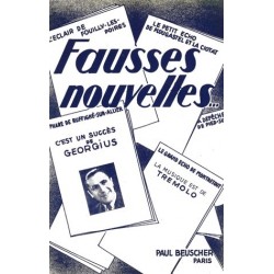 Partition FAUSSES NOUVELLES GEORGIUS