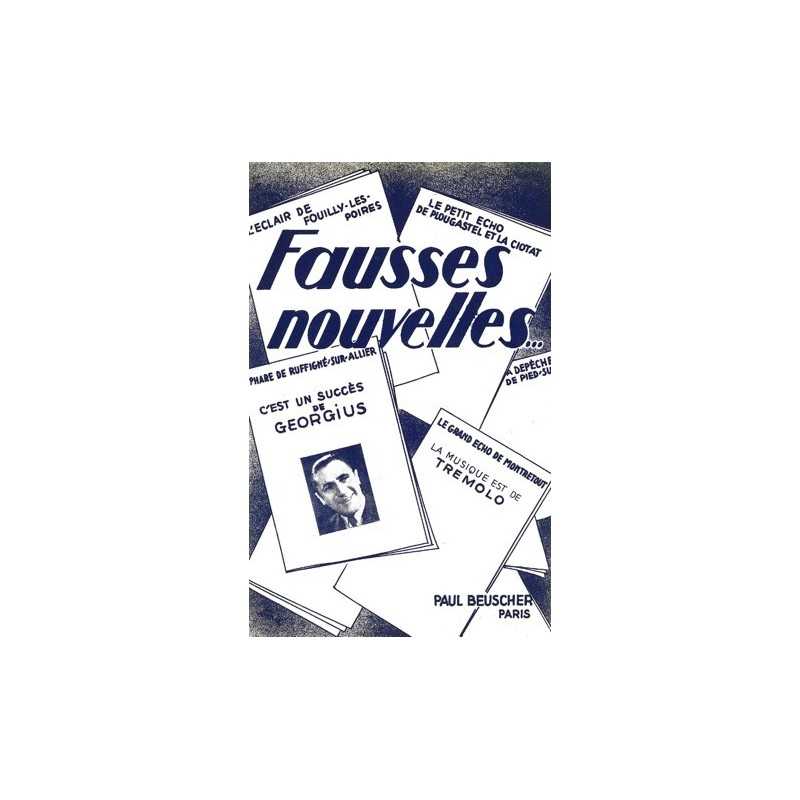 Partition FAUSSES NOUVELLES GEORGIUS