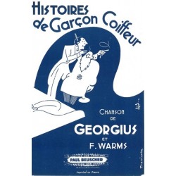 Partition HISTOIRE DE GARCON COIFFEUR GEORGIUS