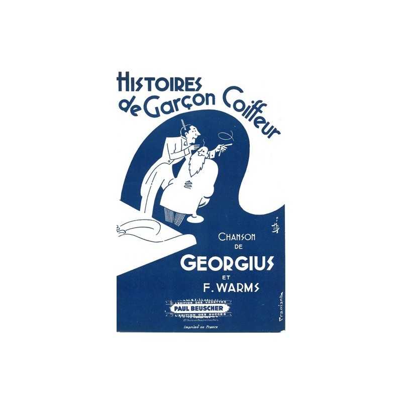 Partition HISTOIRE DE GARCON COIFFEUR GEORGIUS