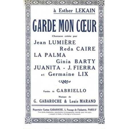GARDE MON COEUR