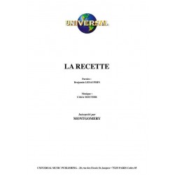 LA RECETTE