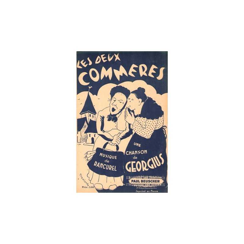 Sheet music LES DEUX COMMÈRES GEORGIUS