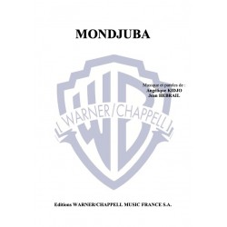 Sheet music MONDJUBA Angélique KIDJO