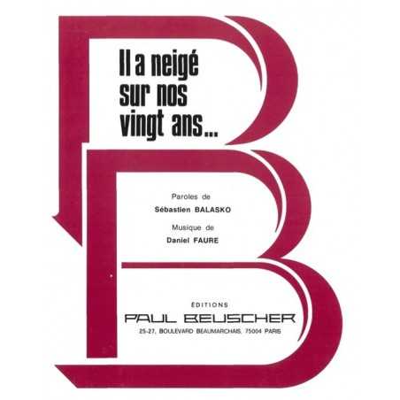 IL A NEIGÉ SUR NOS 20 ANS