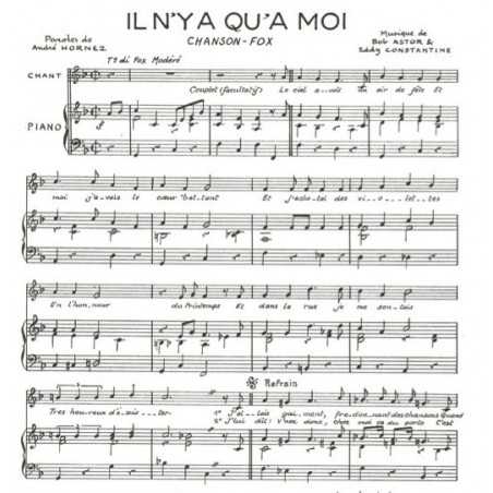 IL N'Y A QU'A MOI