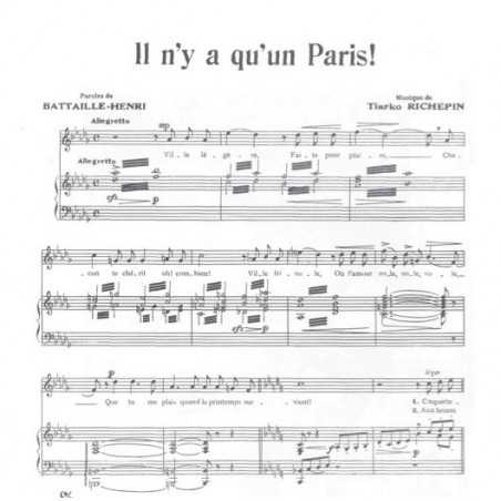 IL N'Y A QU'UN PARIS