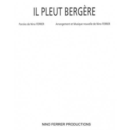 IL PLEUT BERGÈRE