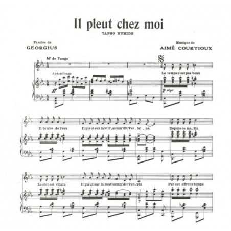 IL PLEUT CHEZ MOI