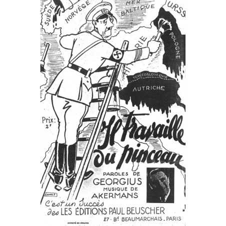 IL TRAVAILLE DU PINCEAU