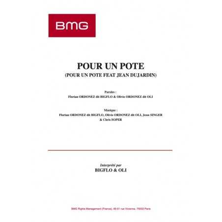 POUR UN POTE