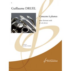 Sheet music CONCERTO À PLUMES Guillaume Druel