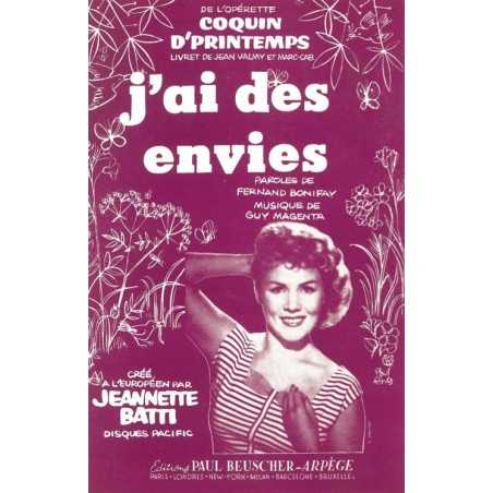 J'AI DES ENVIES
