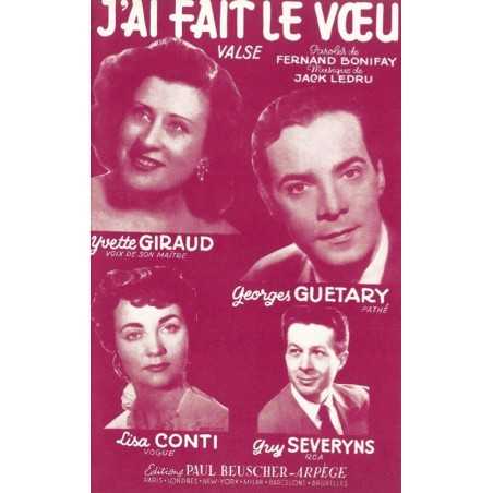 J'AI FAIT LE VŒU