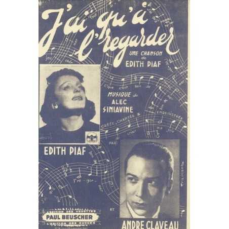 J'AI QU'À L'REGARDER