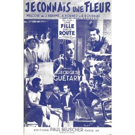 JE CONNAIS UNE FLEUR