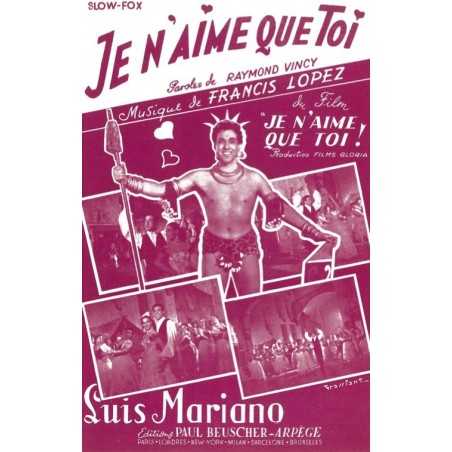 JE N'AIME QUE TOI
