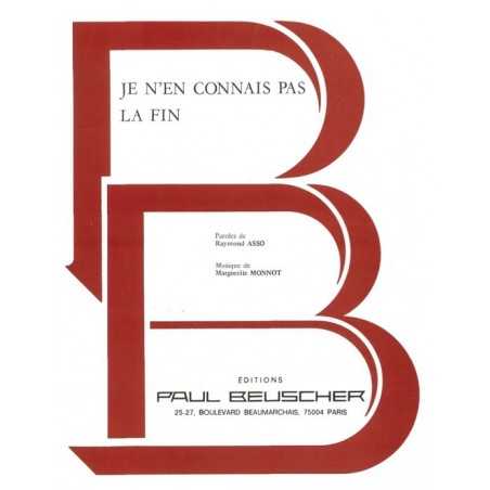 JE N'EN CONNAIS PAS LA FIN