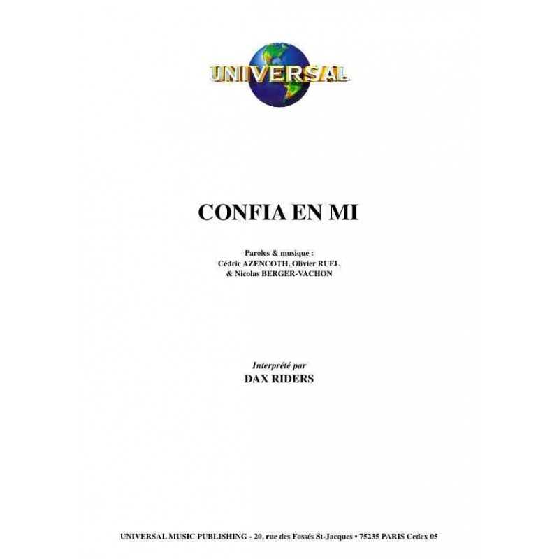 CONFIA EN MI